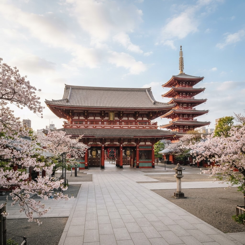 Senso-ji Temple in Asakusa